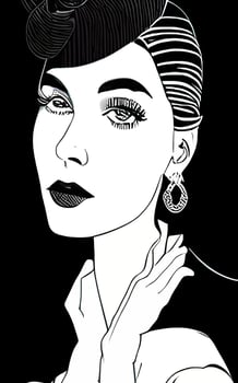 Female Fashion Drawing Sketches Vol. 1 vector