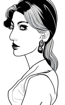 Female Fashion Drawing Sketches Vol. 1 vector