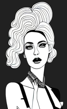 Female Fashion Drawing Sketches Vol. 1 vector