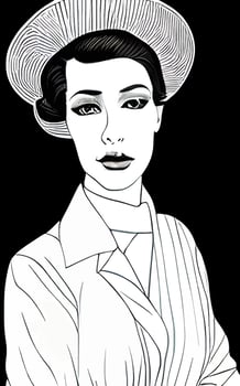 Female Fashion Drawing Sketches Vol. 1 vector
