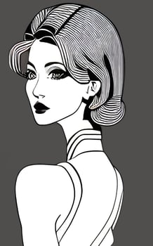 Female Fashion Drawing Sketches Vol. 1 vector