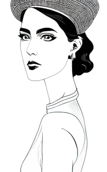 Female Fashion Drawing Sketches Vol. 1 vector