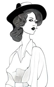 Female Fashion Drawing Sketches Vol. 1 vector