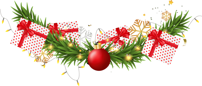 Christmas Garland Wreath png