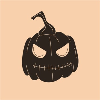 halloween pumpkins, funny faces.Vector set in cartoon style. All elements are isolated vector