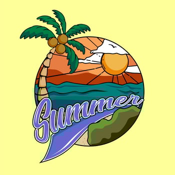 Summer Nature Vector Icons