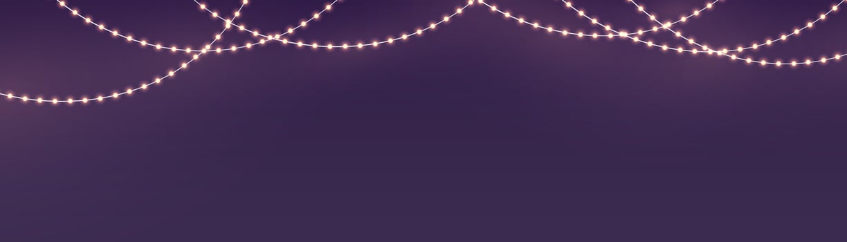 Christmas lights isolated. Christmas light multicolored garlands. xmas lamp glowing garland. for the new year and christmas. light effect. Vector illustration.