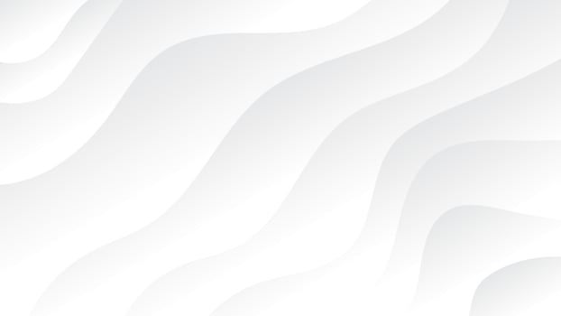 Abstract white and light gray wave modern soft luxury texture with smooth and clean vector background