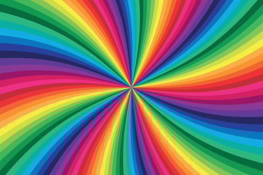 Rainbow Colored Background vector