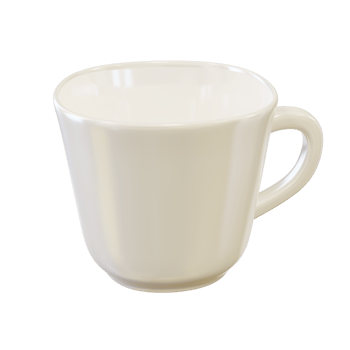 Ivory realistic cup. png