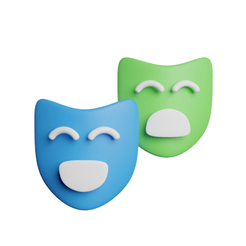 Theater Mask Actress png
