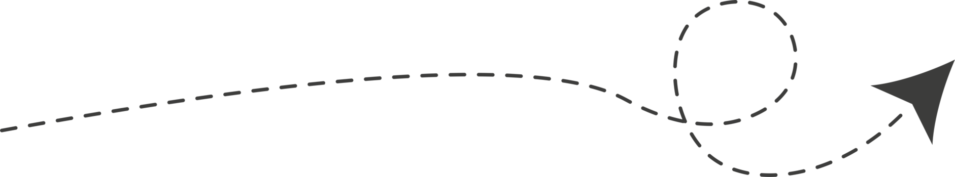 Dashed Line Arrow png