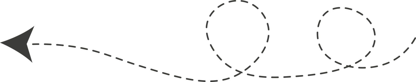 Dashed Line Arrow png