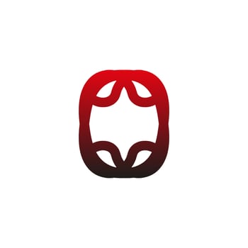 company logo with abstract shape vector