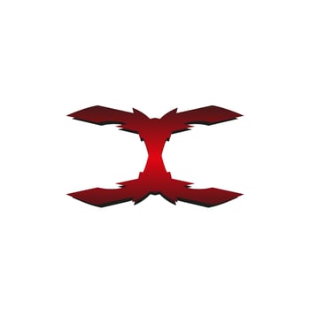 company logo with abstract shape vector