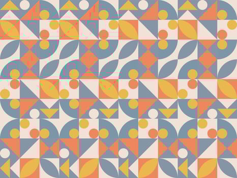 geometric retro vintage abstract business seamless modern pattern background element cartoon vector