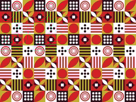 geometric retro vintage abstract business seamless modern pattern background element cartoon vector