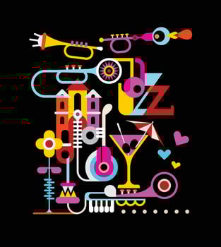 Jazz vector illustration