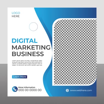 corporate social media Post Design vector