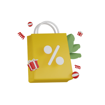 3D Isolated Shop Sale Icon png