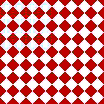 Red white squares seamless pattern. Vector illustration.