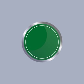 Blank green traffic road sign vector