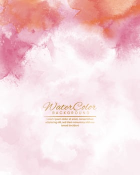 abstract watercolor textured background. Design for your date, postcard, banner, logo. vector