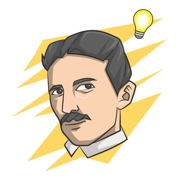 Nikola Tesla vector