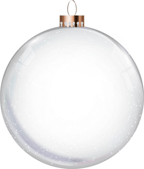 Realistic Christmas Ball png