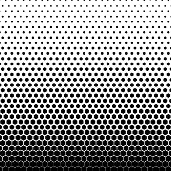 Hexagonal dot Geometric seamless patterns. Abstract geometric hexagonal graphic design pattern. Seamless geometric cubes pattern vector