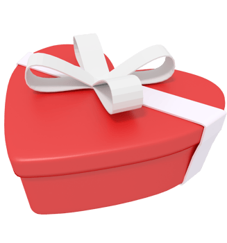 3d illustration of gift box png