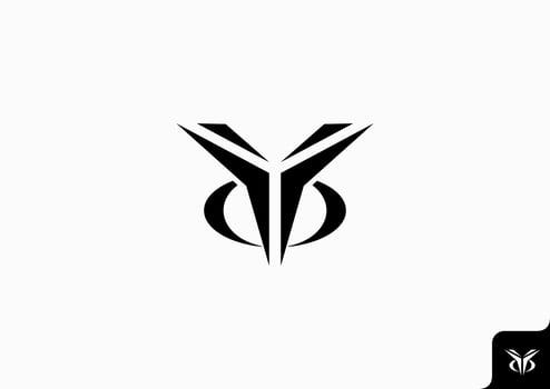 logo design with flat minimalist concept vector