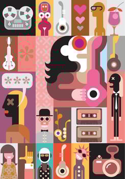 Music vector illustration