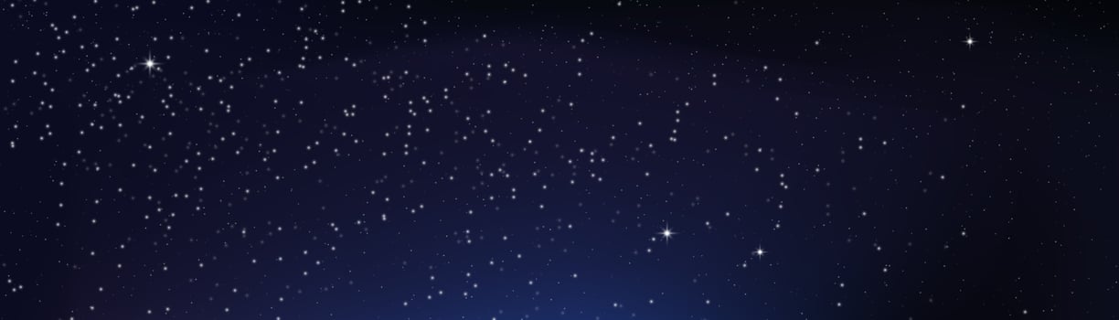 Night shining starry sky, blue space background with stars, space. beautiful night sky. vector