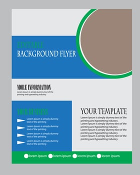 Business Case Study Booklet Layout vector