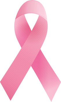 Pink Ribbon. Breast cancer sign. png