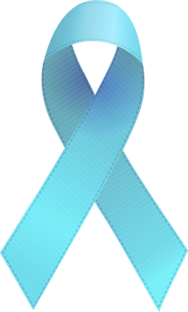 Blue Ribbon. Prostate cancer sign png