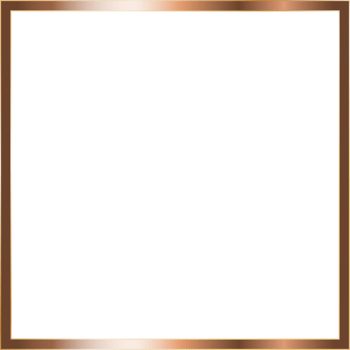 square gold frame square png