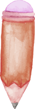 watercolor back to school elements png