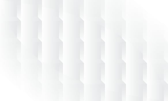 Geometric white background vector