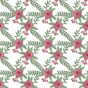 Flowers pattern Watercolor Seamless png