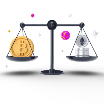 Cryptocurrency 3D Illustration png