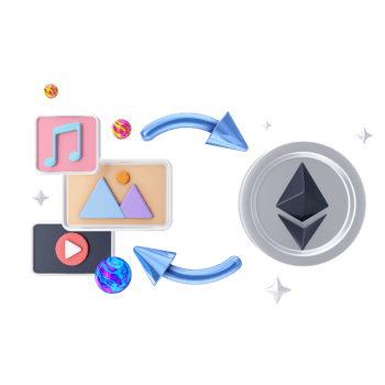 Cryptocurrency 3D Illustration png