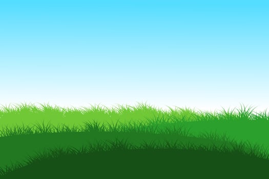 grass hills. grassy hills vector
