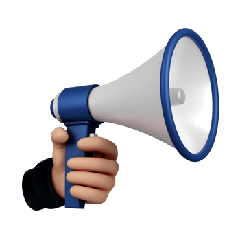 Hand Gesture 3D Illustration. 3D rendering png
