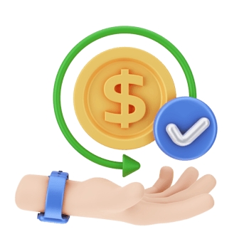 Finance And Money 3D Illustration. 3D rendering png