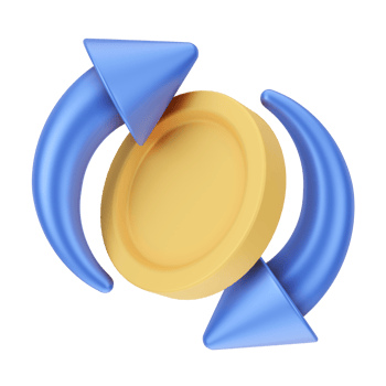 Finance And Money 3D Illustration. 3D rendering png