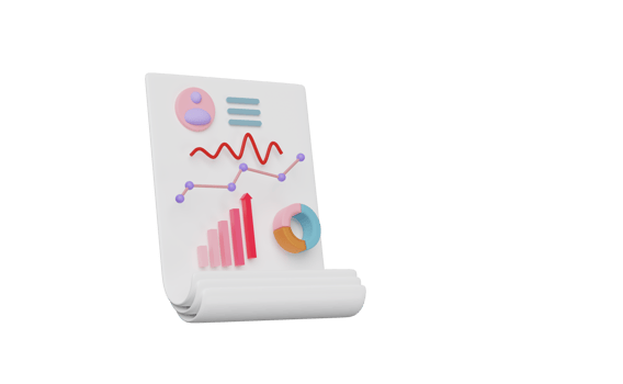 3d white clipboard checklist with personal data, charts, graph analysis business financial data isolated. business strategy, evaluate the performance concept, 3d render illustration png