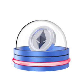 Cryptocurrency 3D Illustration png