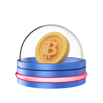 Cryptocurrency 3D Illustration png